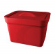 Bel-Art Magic Touch 2 High Performance Red Ice Pan; 4.0 Liter Midi Model, With Lid