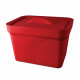 Bel-Art Magic Touch 2 High Performance Red Ice Pan; 4.0 Liter Midi Model, With Lid Bel-Art Magic Touch 2 High Performance Red Ice Pan; 4.0 Liter Midi Model, With Lid