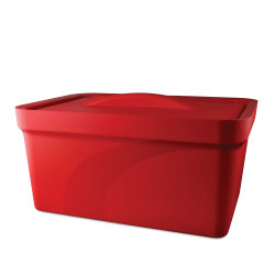 Bel-Art Magic Touch 2 High Performance Red Ice Pan; 9.0 Liter Maxi Model, With Lid