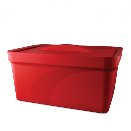 Bel-Art Magic Touch 2 High Performance Red Ice Pan; 9.0 Liter Maxi Model, With Lid Bel-Art Magic Touch 2 High Performance Red Ice Pan; 9.0 Liter Maxi Model, With Lid