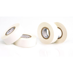 Bel-Art Write-On White Label Tape; 15yd Length, ³/₄ in. Width, 1 in. Core (Pack of 4)