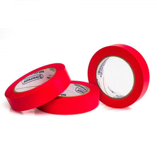 Bel-Art Write-On Red Label Tape; 40yd Length, 1 in. Width, 3 in. Core (Pack of 3) Bel-Art Write-On Red Label Tape; 40yd Length, 1 in. Width, 3 in. Core (Pack of 3)