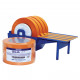 Bel-Art Write-On Orange Label Tape; 40yd Length, ³/₄ in. Width, 3 in. Core (Pack of 4) Bel-Art Write-On Orange Label Tape; 40yd Length, ³/₄ in. Width, 3 in. Core (Pack of 4)