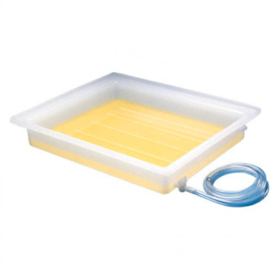 Bel-Art Electrophoresis Fixing Tray; Plastic, 16 x 20 x 3 in.