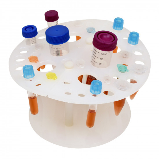 Bel-Art ProCulture Incu-Shaker Tube Holder; 48 Places, Polypropylene Bel-Art ProCulture Incu-Shaker Tube Holder; 48 Places, Polypropylene