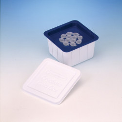 Hộp trữ mẫu đông Bel-Art Cryo-Safe Cold Box; dành cho ống 1.5ml, 12 vị trí, Plastic, 4.6 x 4.6 x 2.8 in. 