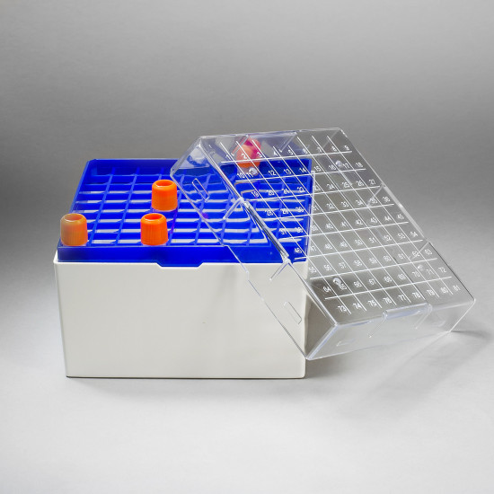 Bel-Art ProCulture Cryogenic Vial Storage Box; 81 Places, For 5.0ml Tubes (Pack of 4) Bel-Art ProCulture Cryogenic Vial Storage Box; 81 Places, For 5.0ml Tubes (Pack of 4)