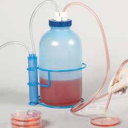 Bel-Art Vacuum Aspirator Bottle; 0.5 Gal, Plastic
