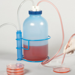 Bel-Art Vacuum Aspirator Bottle; 1.0 Gal, Plastic