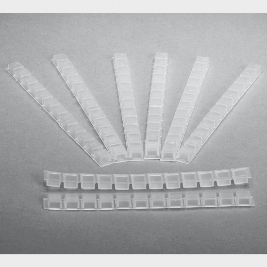Bel-Art CUBE 2UBE Cap Strips; Polyethylene (Pack of 80)