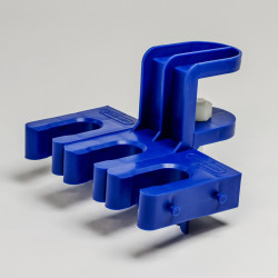 Bel-Art Triple Holder Clamp for PiRack Polypropylene Pipettor Holder System