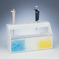 Bel-Art Pipettor and Tip Storage Station; 9½ x 16½ x 6½ in.