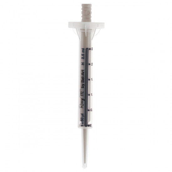 Đầu típ pipet không khử trùng Bel-Art Roxy M™ 2.5ml (Hộp 100 cái)