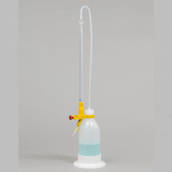 Bel-Art Glass 10ml Automatic Burette; 500ml Reservoir