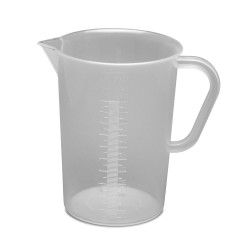 Cốc định mức Bel-Art Tall Form 1000ml Polypropylene Graduated Pitcher; vạch chia 10ml