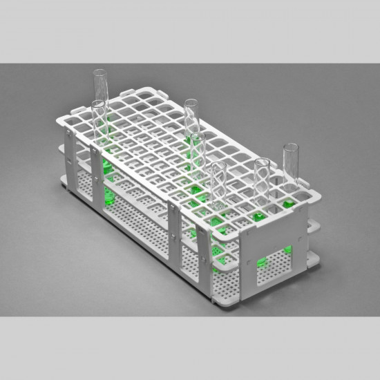 Khay đựng ống nghiệm Bel-Art No-Wire Test Tube Rack; dành cho ống 10-13mm, 90 vị trí, màu trắng Khay đựng ống nghiệm Bel-Art No-Wire Test Tube Rack; dành cho ống 10-13mm, 90 vị trí, màu trắng