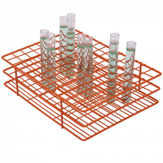 Giá đỡ ống nghiệm Poxygrid Bel-Art; Dành cho ống 13-16mm, 108 vị trí, màu cam Giá đỡ ống nghiệm Poxygrid Bel-Art; Dành cho ống 13-16mm, 108 vị trí, màu cam