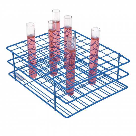 Giá đỡ ống nghiệm Poxygrid Bel-Art; Dành cho ống 16-20mm, 80 vị trí, màu xanh lam Giá đỡ ống nghiệm Poxygrid Bel-Art; Dành cho ống 16-20mm, 80 vị trí, màu xanh lam
