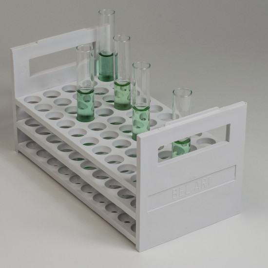 Bel-Art Water Bath Rack; For 13-16mm Tubes, 50 Places Bel-Art Water Bath Rack; For 13-16mm Tubes, 50 Places