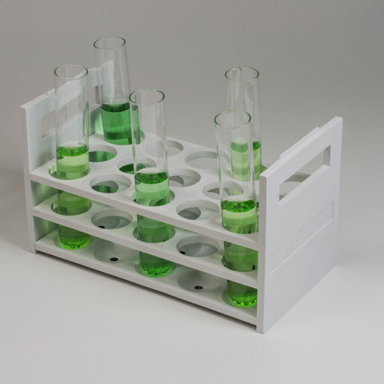 Bel-Art Water Bath Rack; For 25-30mm Tubes, 15 Places Bel-Art Water Bath Rack; For 25-30mm Tubes, 15 Places