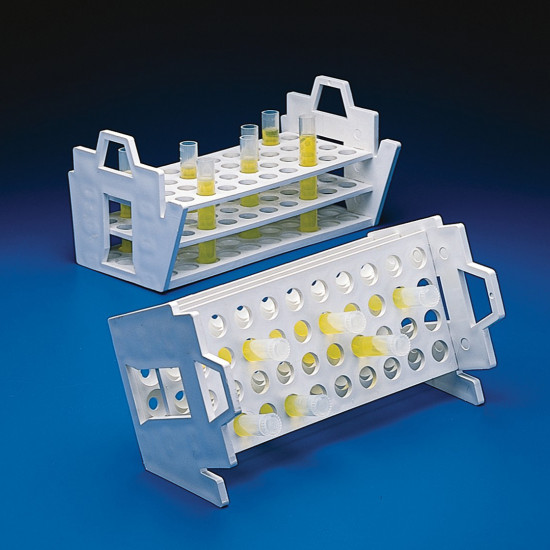 Bel-Art Slant Rack; For 13-16mm Tubes, 40 Places Bel-Art Slant Rack; For 13-16mm Tubes, 40 Places