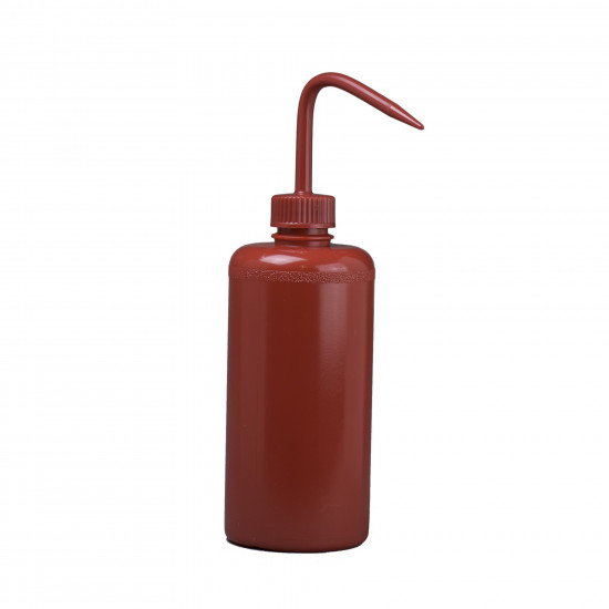 Bình tia Bel-Art 500ml Polyethylene màu đỏ & nắp đường kính 28mm (Bộ 6 bình)