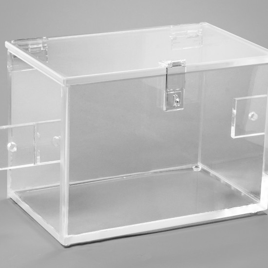 Bel-Art Beta-Safe Storage Box; Acrylic, 10L x 6W x 7H in.