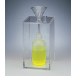 Bel-Art Open Beta Box for Wet Waste; 1 Liter, 19.7mm, Acrylic