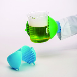 Bel-Art The Original Hot Hand Protector; Silicone, 10 x 19cm, Lime Green