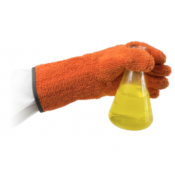 Bel-Art Clavies Heat Resistant Biohazard Autoclave/Oven Gloves; 11 in. Gauntlet