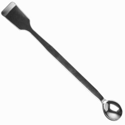 Bel-Art Stainless Steel Lab Spoon / Spatula; 5ml 30.5cm Length