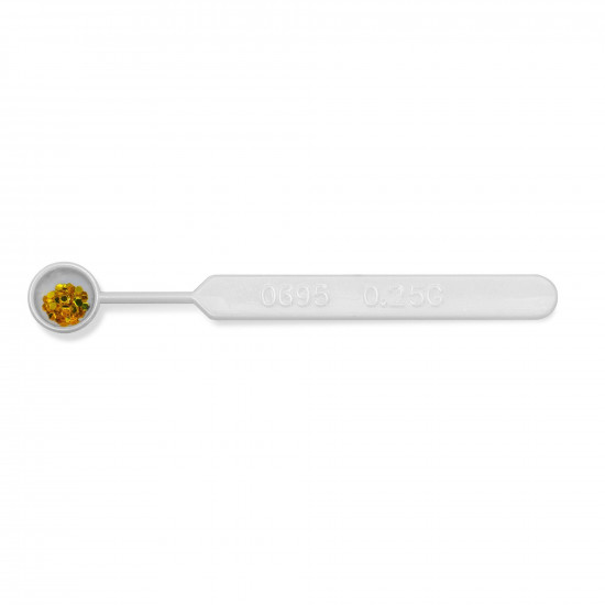 Bel-Art Mini Sampling Spoon; 0.25ml (0.0085oz), Plastic (Pack of 25) Bel-Art Mini Sampling Spoon; 0.25ml (0.0085oz), Plastic (Pack of 25)