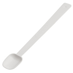 Bel-Art Long Handle Sampling Spoon; 2.46ml (½tsp), Non-Sterile Plastic (Pack of 12)