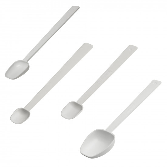 Bel-Art Long Handle Sampling Spoon Assortment; Non-Sterile Plastic (Pack of 12)