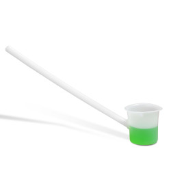 Bel-Art Plastic Ladle; 50ml, 9 in. Handle