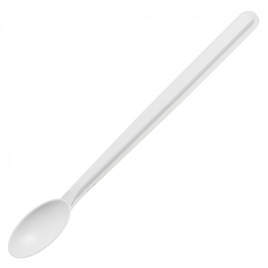 Bel-Art Sterileware Teaspoon Style Sampling Spoon; White, 3ml (0.1oz), Individually Wrapped (Pack of 100)