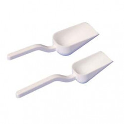 Muỗng xúc mẫu khử trùng bằng nhựa Bel-Art Sterileware®; 125ml, đóng gói riêng từng cái (Bộ 10 cái)