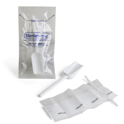 Bel-Art Sterileware Scoop an’ Bag Sampler; 60ml (2oz), Sterile Plastic, Individually Sealed (Pack of 50)