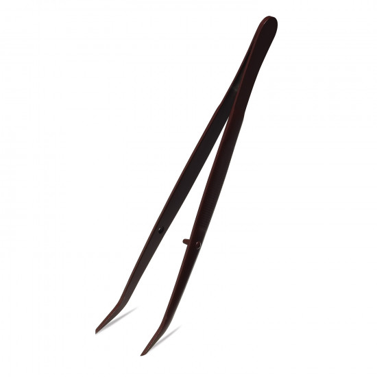 Bel-Art Curved Forceps; Teflon FEP, 3⅞ in. (Pack of 2) Bel-Art Curved Forceps; Teflon FEP, 3⅞ in. (Pack of 2)