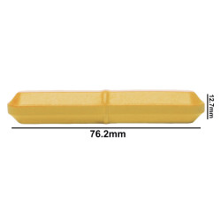 Cá từ Bel-Art Spinbar® Teflon® Octagon; 76.2 x 12.7mm, màu vàng