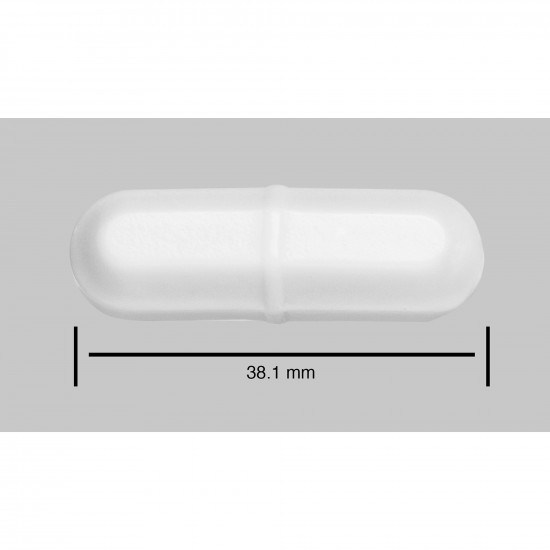 Cá từ Bel-Art Spinbar® Teflon® Octagon; 38.1 x 12.7mm, màu trắng Cá từ Bel-Art Spinbar® Teflon® Octagon; 38.1 x 12.7mm, màu trắng
