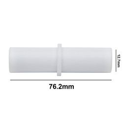 Bel-Art Spinbar® Teflon® Cylindrical Magnetic Stirring Bar; 76.2 x 12.7mm, White