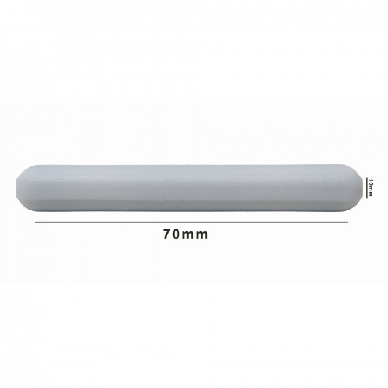 Cá từ Bel-Art Spinbar® Teflon® Polygon; 70 x 10mm, màu trắng, không có Pivot Ring Cá từ Bel-Art Spinbar® Teflon® Polygon; 70 x 10mm, màu trắng, không có Pivot Ring