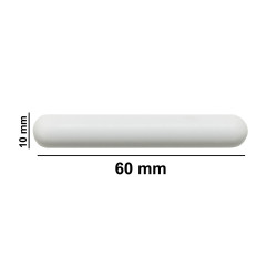 Bel-Art Plain Spinbar® Magnetic Stirring Bar; 60 x 10mm