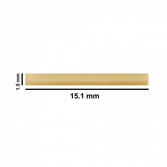 Cá từ Bel-Art Spinbar® Teflon® Micro (Flea); 15.1 x 15.1mm, màu vàng