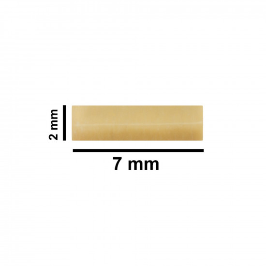 Cá từ Bel-Art Spinbar® Teflon® Micro (Flea); 7 x 2mm, màu vàng