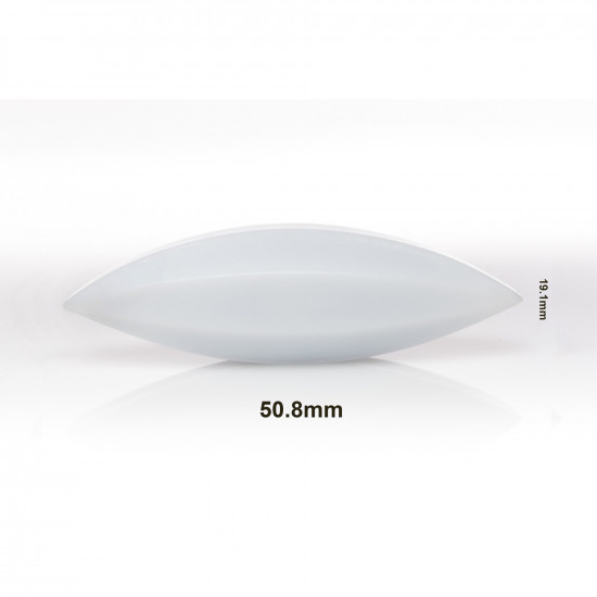 Các từ Bel-Art Spinbar® Teflon® Elliptical (Egg-Shaped); 50.8 x 19.1mm, màu trắng