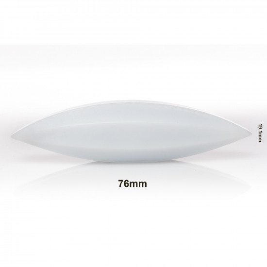 Các từ Bel-Art Spinbar® Teflon® Elliptical (Egg-Shaped); 76 x 19.1mm, màu trắng