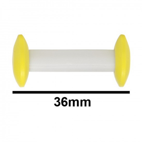 Các từ Bel-Art Circulus™ Teflon®; dài 36mm, màu vàng (NGƯNG SẢN XUẤT) Các từ Bel-Art Circulus™ Teflon®; dài 36mm, màu vàng (NGƯNG SẢN XUẤT)