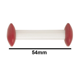 Các từ Bel-Art Circulus™ Teflon®; dài 54mm, màu đỏ (NGƯNG SẢN XUẤT)